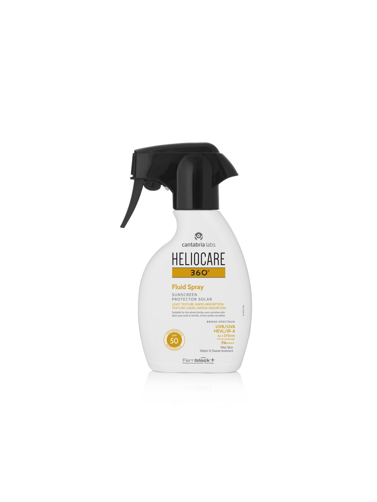 HELIOCARE 360º FLUID SOLAR SPRAY SPF 50  250 ML