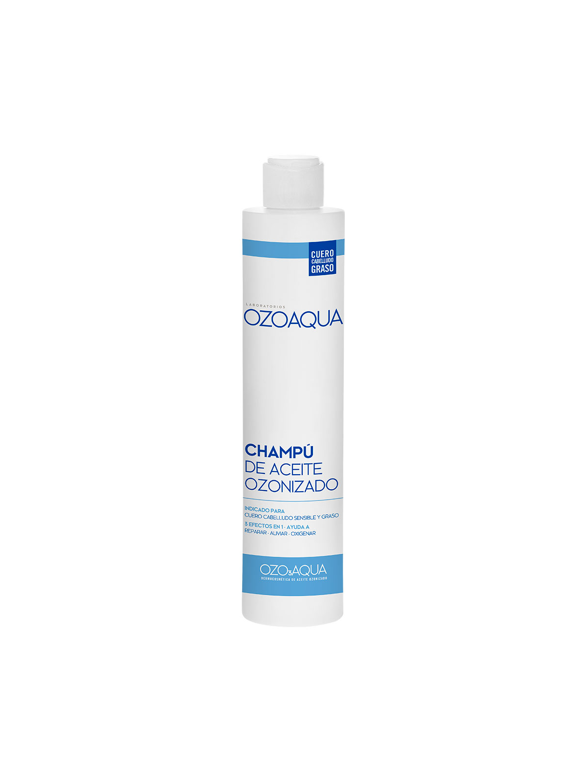 OZOAQUA CHAMPU USO FRECUENTE  GRASO OZONO 250 ML