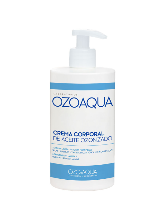 OZOAQUA CREMA CORPORAL ACEITE OZONIZADO 500 ML