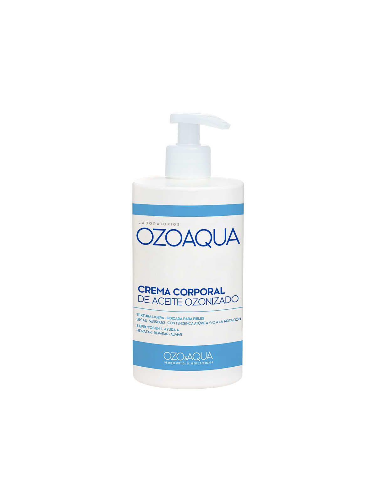 OZOAQUA CREMA CORPORAL ACEITE OZONIZADO 500 ML
