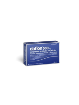 DAFLON 500 MG 60 COMPRIMIDOS RECUBIERTOS