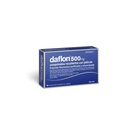 DAFLON 500 MG 60 COMPRIMIDOS RECUBIERTOS