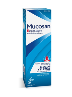 MUCOSAN 6 MG/ML JARABE 1 FRASCO 250 ML