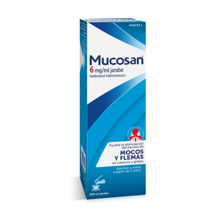 MUCOSAN 6 MG/ML JARABE 1 FRASCO 250 ML