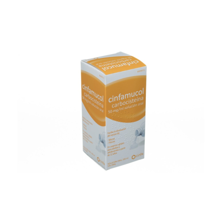 CINFAMUCOL CARBOCISTEINA 50 MG/ML SOLUCION ORAL