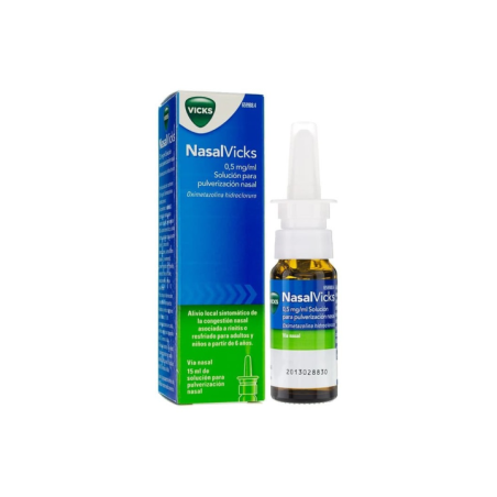 NASALVICKS 0,5 MG/ML SOLUCION PARA PULVERIZACION