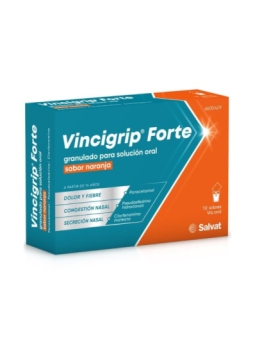 VINCIGRIP FORTE 10 SOBRES GRANULADO PARA SOLUCIO