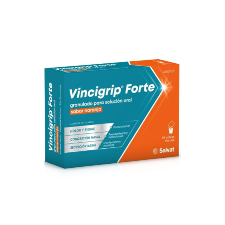 VINCIGRIP FORTE 10 SOBRES GRANULADO PARA SOLUCIO