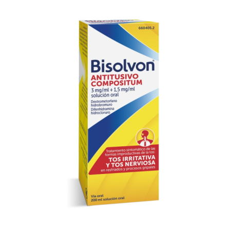 BISOLVON ANTITUSIVO COMPOSITUM 3 MG/ML + 1,5 MG/