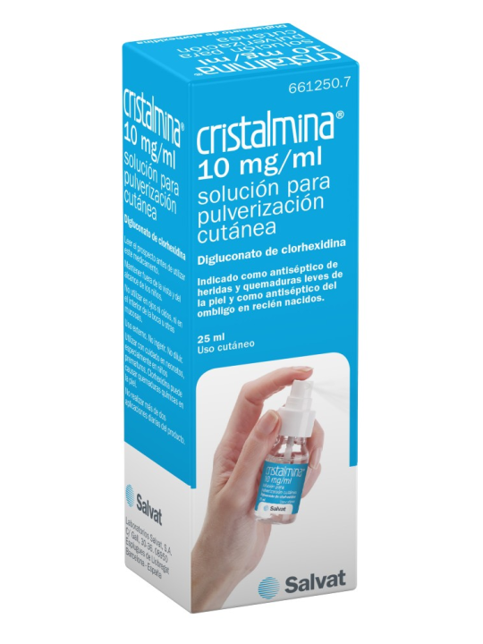CRISTALMINA 10 MG/ML SOLUCION PARA PULVERIZACION