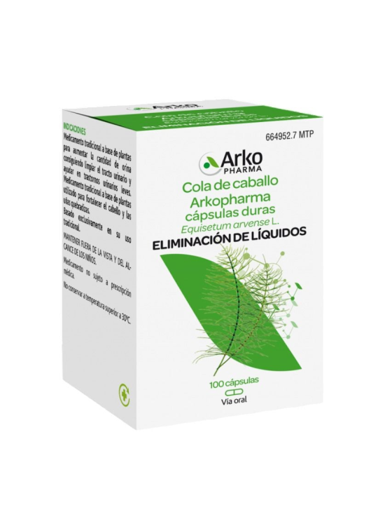 ARKOCAPSULAS COLA DE CABALLO 190 MG 100 CAPSULAS