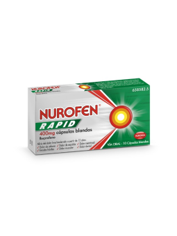 NUROFEN RAPID 400 MG 20 CAPSULAS BLANDAS