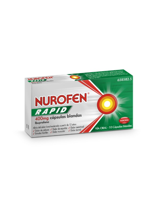 NUROFEN RAPID 400 MG 20 CAPSULAS BLANDAS