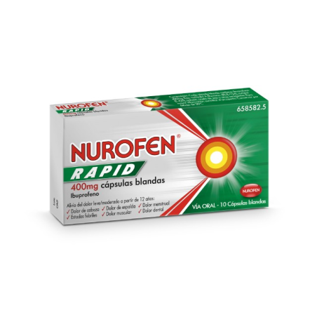 NUROFEN RAPID 400 MG 20 CAPSULAS BLANDAS