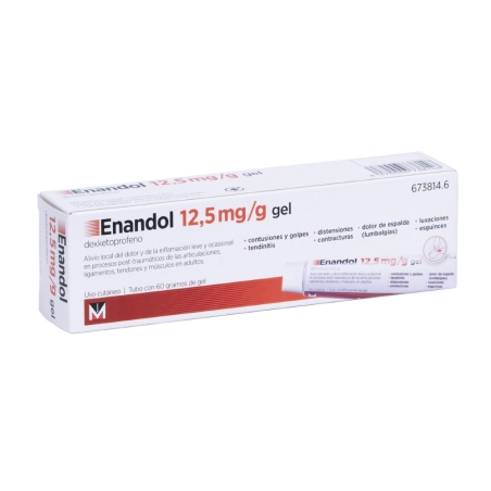 ENANDOL 12,5 MG/G GEL CUTANEO 1 TUBO 60 G