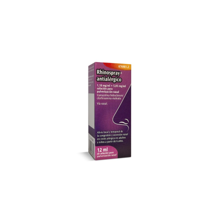 RHINOSPRAY ANTIALERGICO 1,18 MG/ML + 5,05 MG/ML