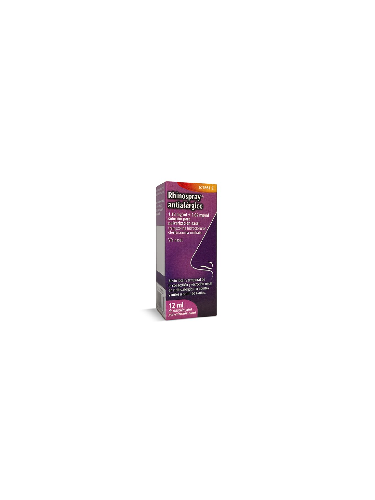 RHINOSPRAY ANTIALERGICO 1,18 MG/ML + 5,05 MG/ML