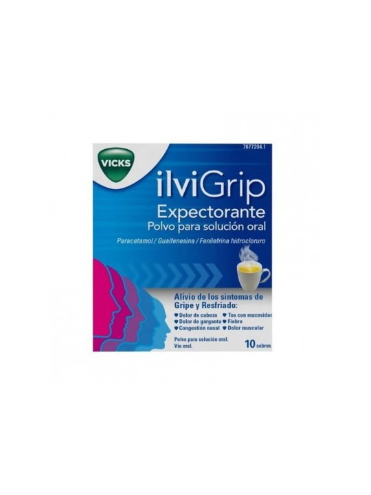 ILVIGRIP EXPECTORANTE 10 SOBRES POLVO PARA SOLUC