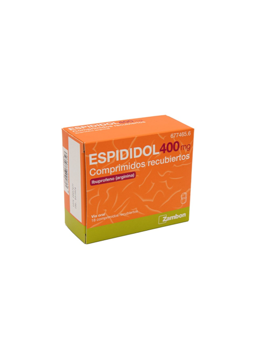 ESPIDIDOL 400 MG 18 COMPRIMIDOS RECUBIERTOS