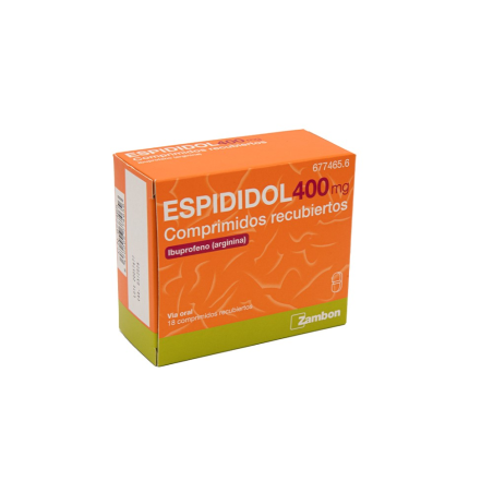 ESPIDIDOL 400 MG 18 COMPRIMIDOS RECUBIERTOS