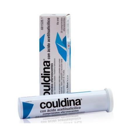 COULDINA CON ACIDO ACETILSALICILICO 500 MG/2 MG/