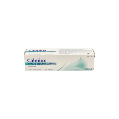 CALMIOX 5 MG/G ESPUMA CUTANEA 1 ENVASE A PRESION