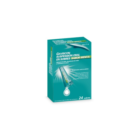 GAVISCON 12 SOBRES SUSPENSION ORAL 10 ML (SABOR