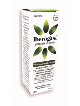 IBEROGAST GOTAS ORALES EN SOLUCION 1 FRASCO 50 M