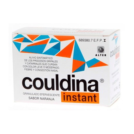 COULDINA INSTANT CON ACIDO ACETILSALICILICO 20 S