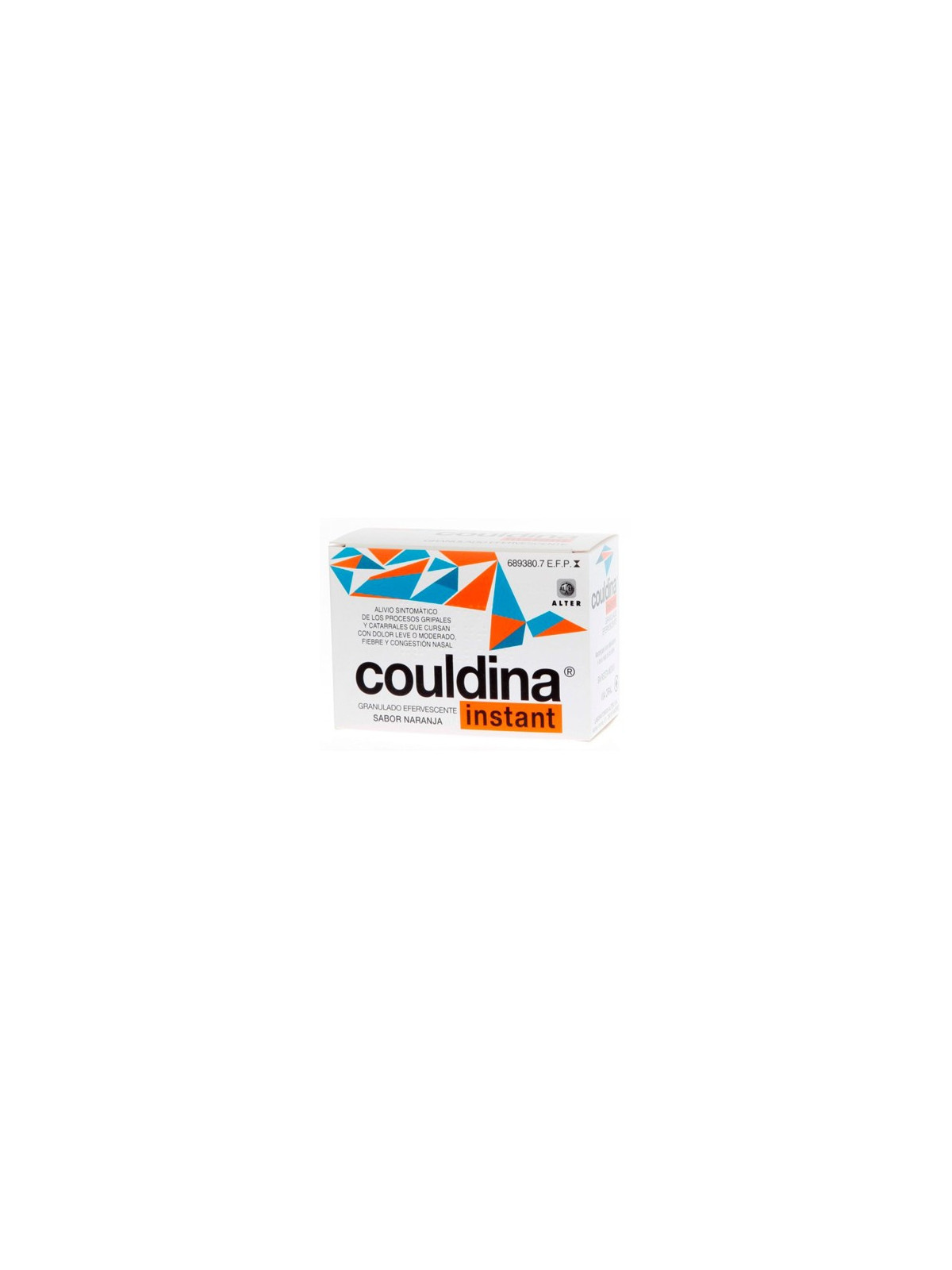COULDINA INSTANT CON ACIDO ACETILSALICILICO 20 S