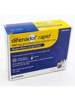 DIFENADOL RAPID EFG 400 MG 20 SOBRES GRANULADO P