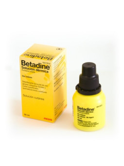 BETADINE 100 MG/ML SOLUCION CUTANEA 1 FRASCO 50