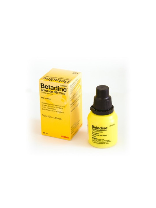 BETADINE 100 MG/ML SOLUCION CUTANEA 1 FRASCO 50