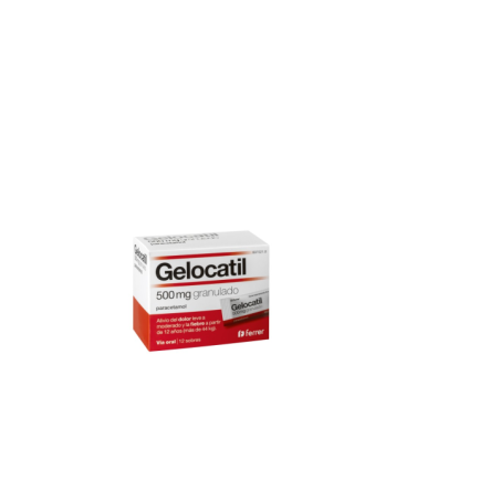 GELOCATIL 500 MG 12 SOBRES GRANULADO ORAL