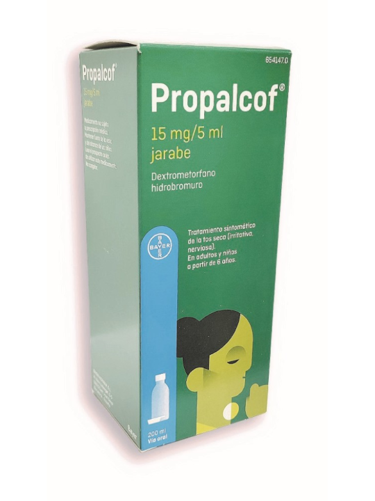 PROPALCOF 15 MG/5 ML JARABE 1 FRASCO 200 ML