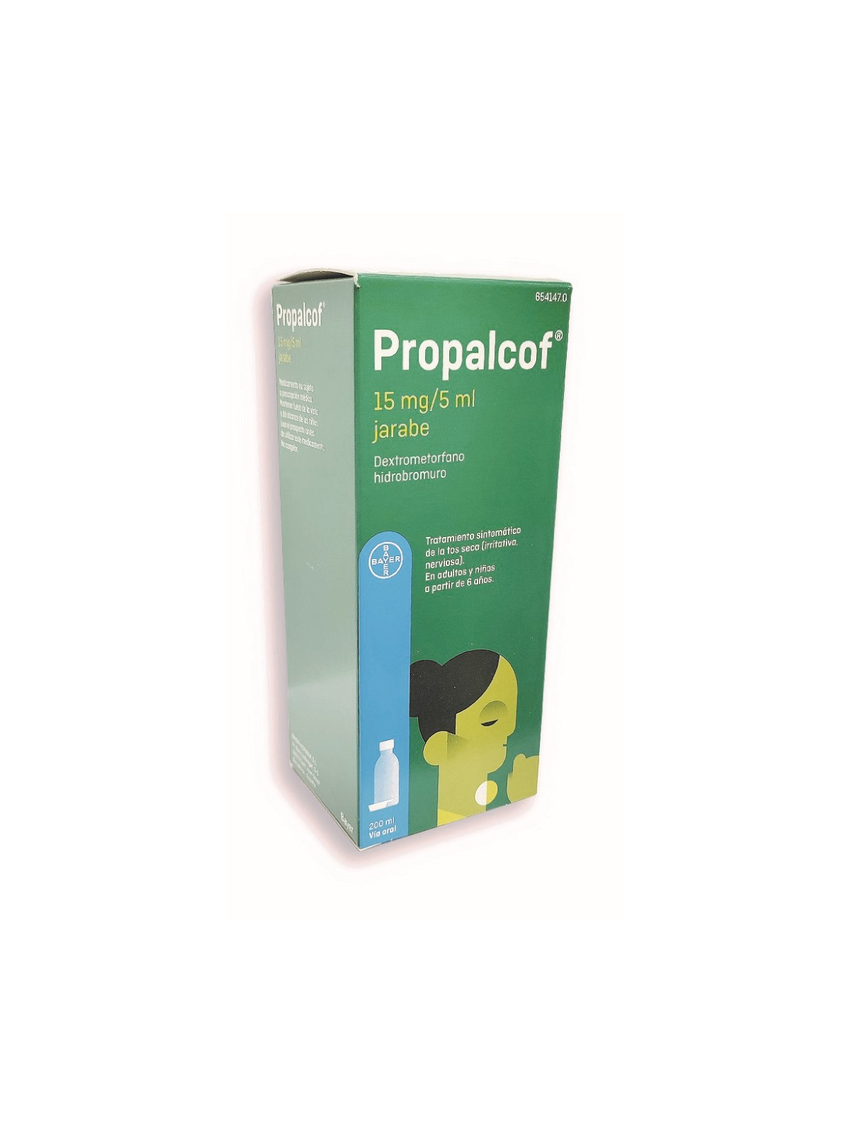 PROPALCOF 15 MG/5 ML JARABE 1 FRASCO 200 ML