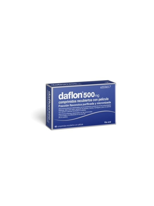 DAFLON 500 MG 60 COMPRIMIDOS RECUBIERTOS