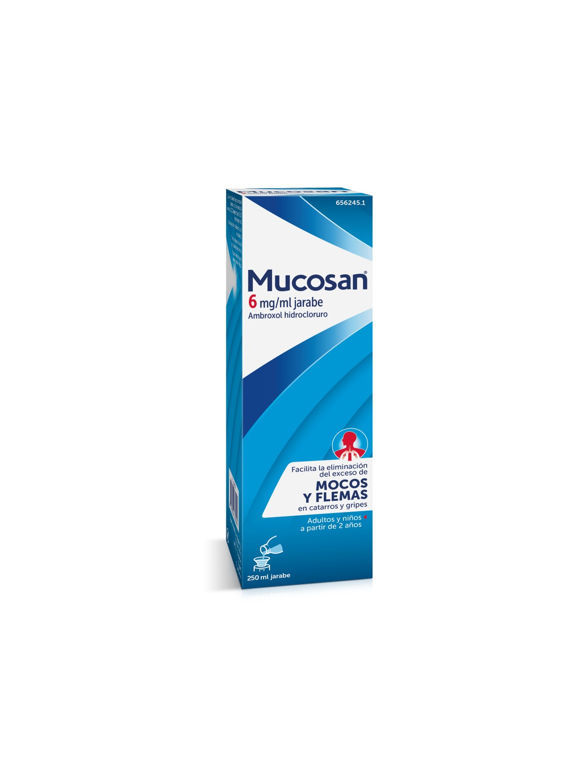 MUCOSAN 6 MG/ML JARABE 1 FRASCO 250 ML