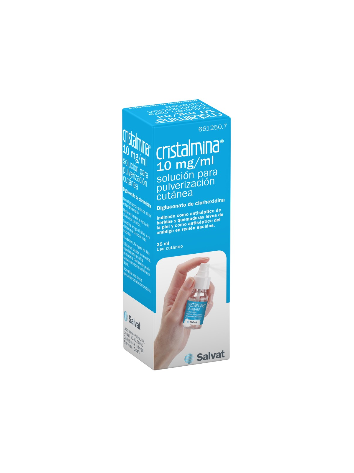 CRISTALMINA 10 MG/ML SOLUCION PARA PULVERIZACION