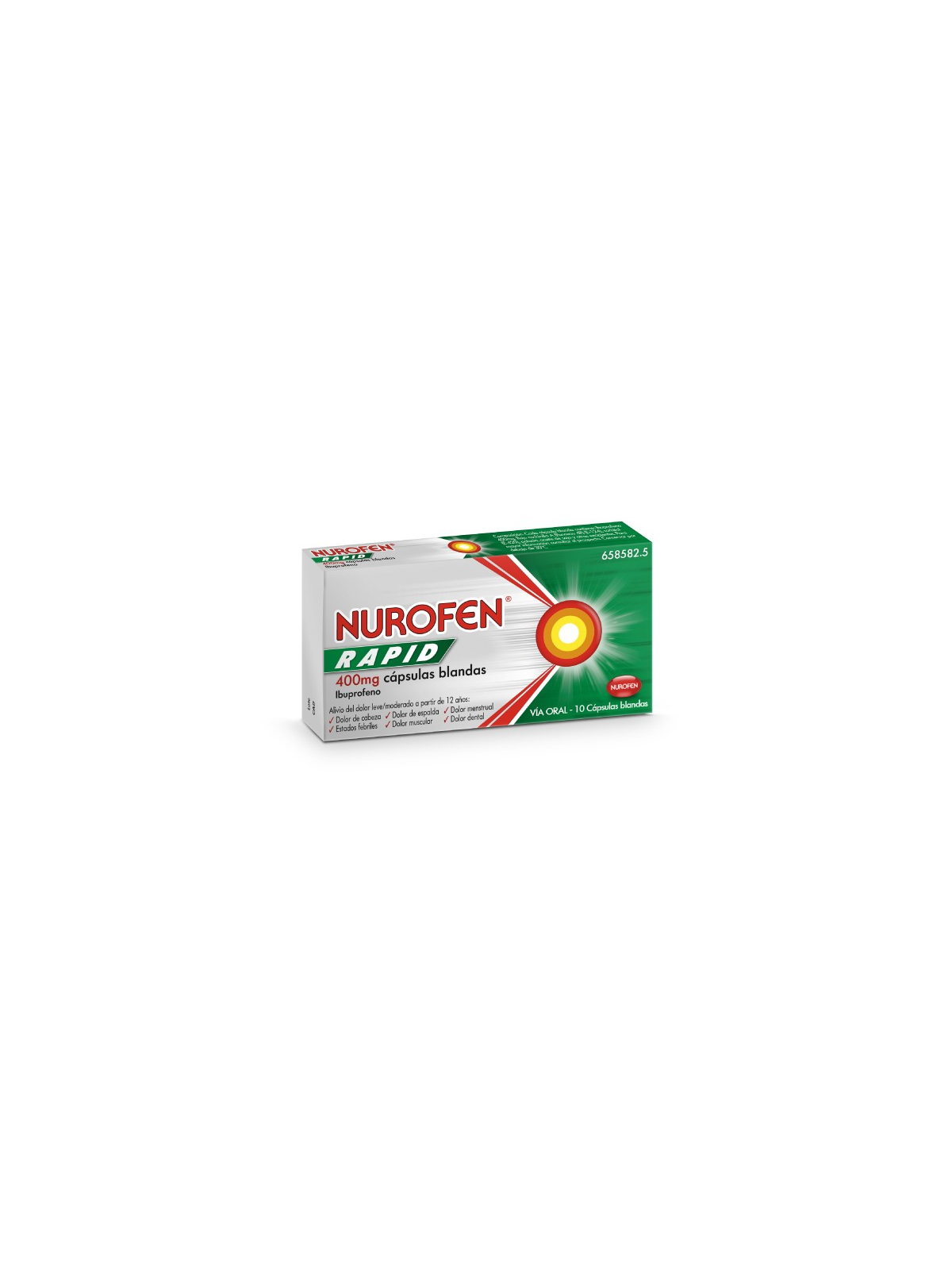NUROFEN RAPID 400 MG 20 CAPSULAS BLANDAS