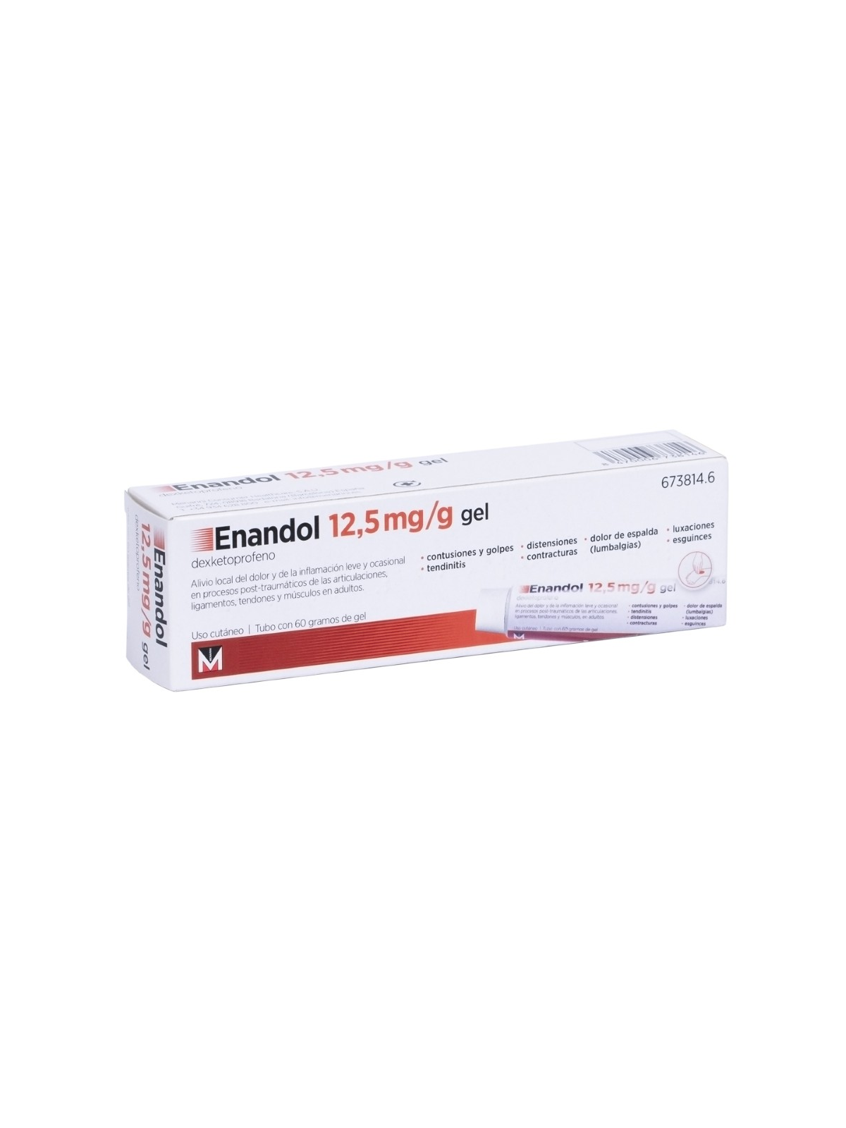 ENANDOL 12,5 MG/G GEL CUTANEO 1 TUBO 60 G