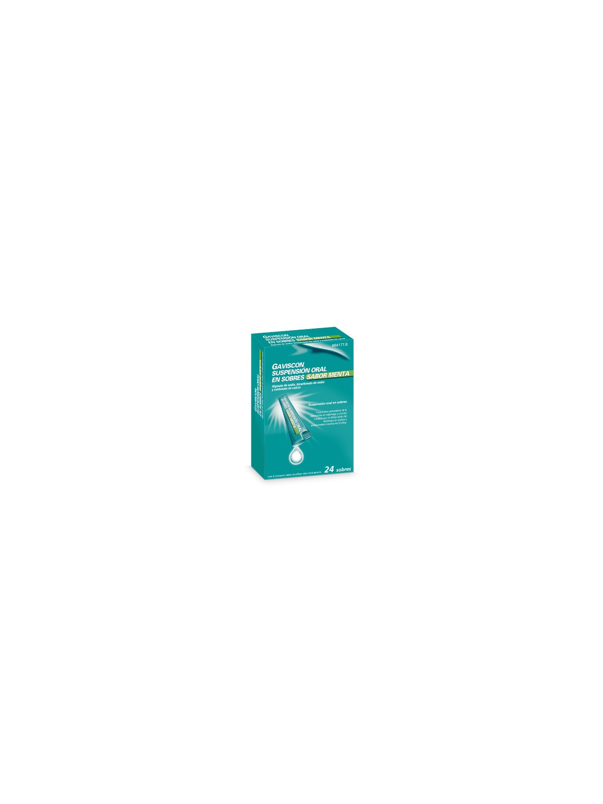 GAVISCON 12 SOBRES SUSPENSION ORAL 10 ML (SABOR