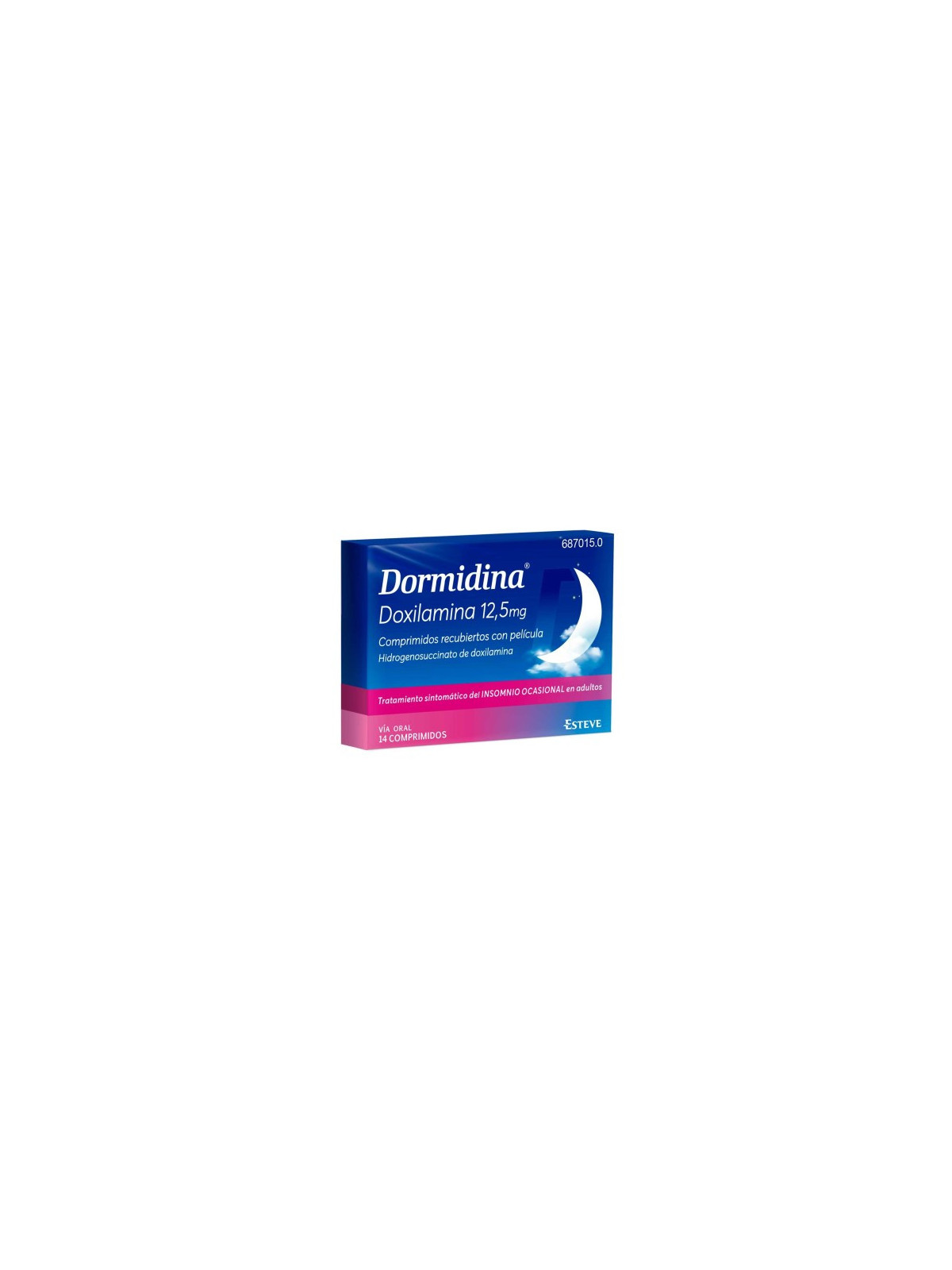 DORMIDINA 12,5 MG 14 COMPRIMIDOS RECUBIERTOS