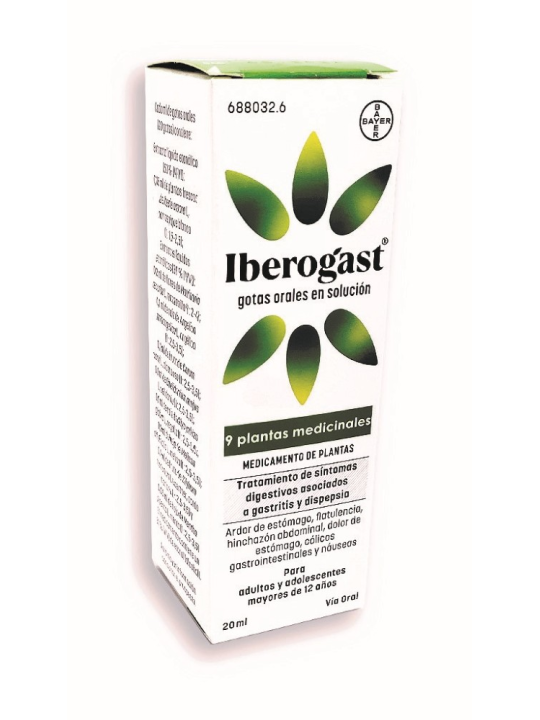 IBEROGAST GOTAS ORALES EN SOLUCION 1 FRASCO 100