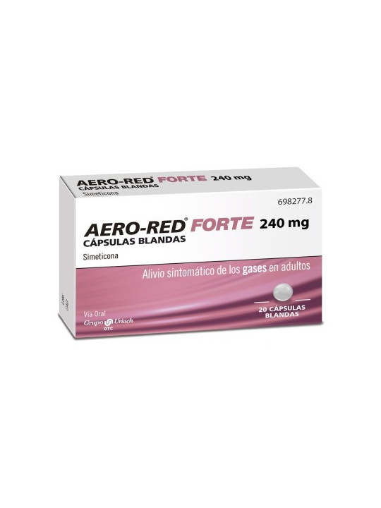 AERO RED FORTE 240 MG 20 CAPSULAS BLANDAS