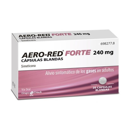AERO RED FORTE 240 MG 20 CAPSULAS BLANDAS