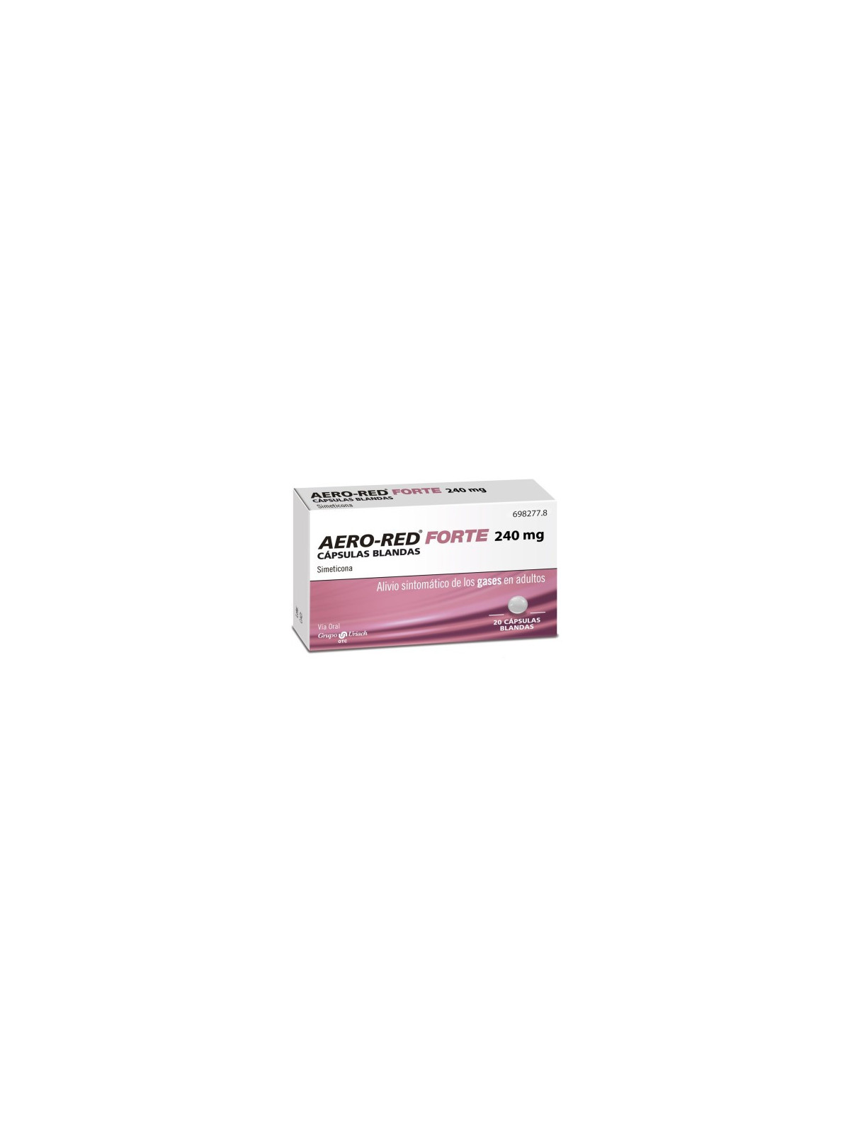 AERO RED FORTE 240 MG 20 CAPSULAS BLANDAS