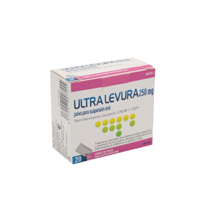 ULTRA-LEVURA 250 MG 20 SOBRES POLVO PARA SUSPENS