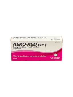 AERO RED 40 MG 30 COMPRIMIDOS MASTICABLES