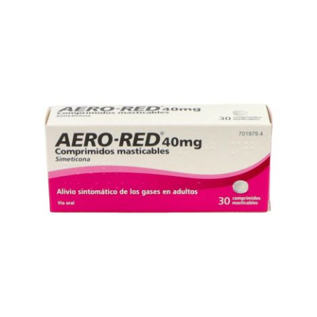 AERO RED 40 MG 30 COMPRIMIDOS MASTICABLES